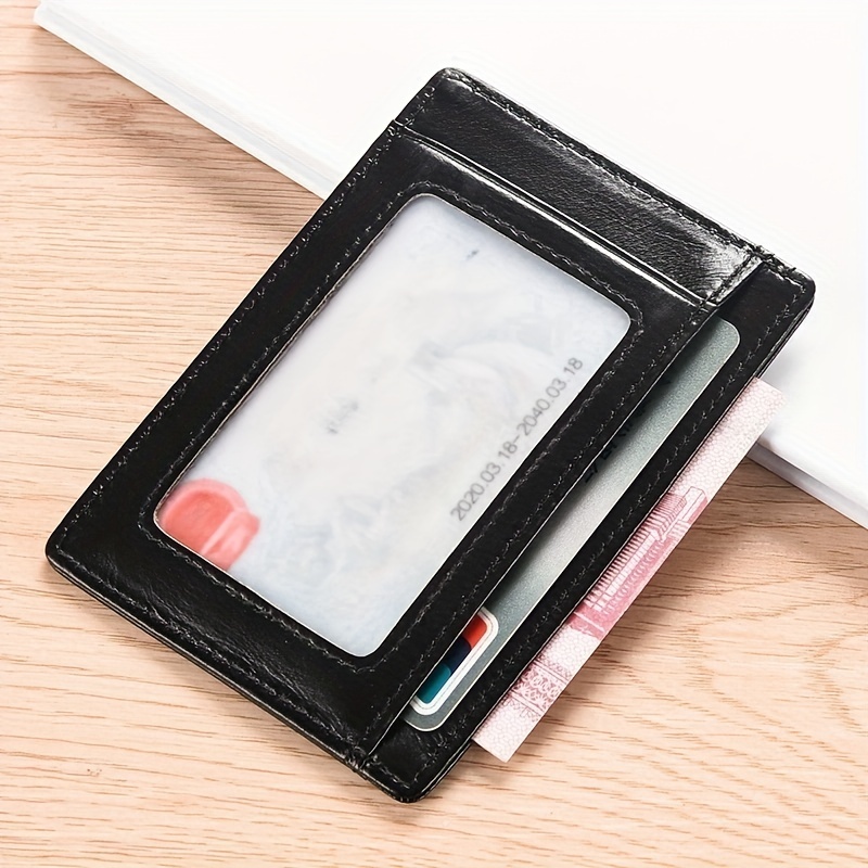 Men's Fashionable Simple Multifunctional Organ Card Holder Keychain Wallet  - Temu