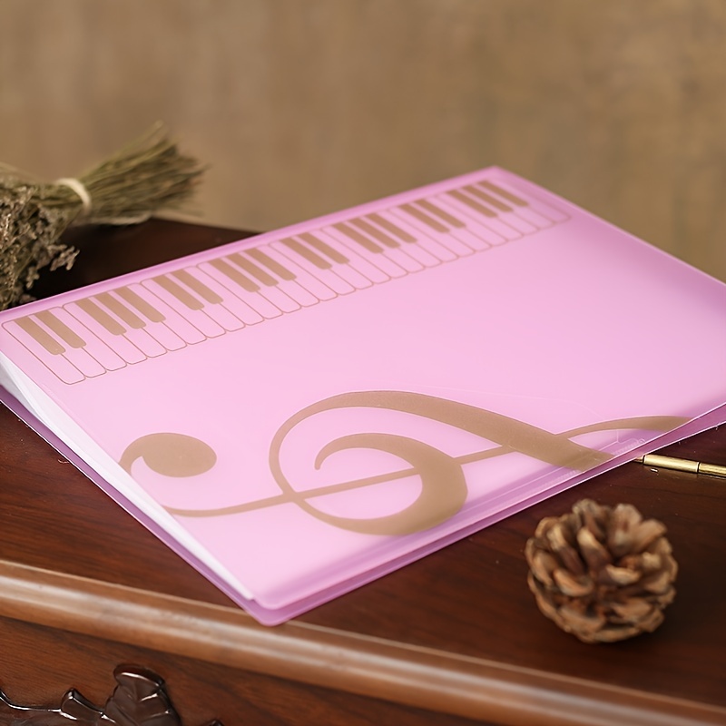 Dossier de partition de piano Liberty 20, format A4, dossier de partition  de musique, feuille de papier, document de note, fichier de stockage