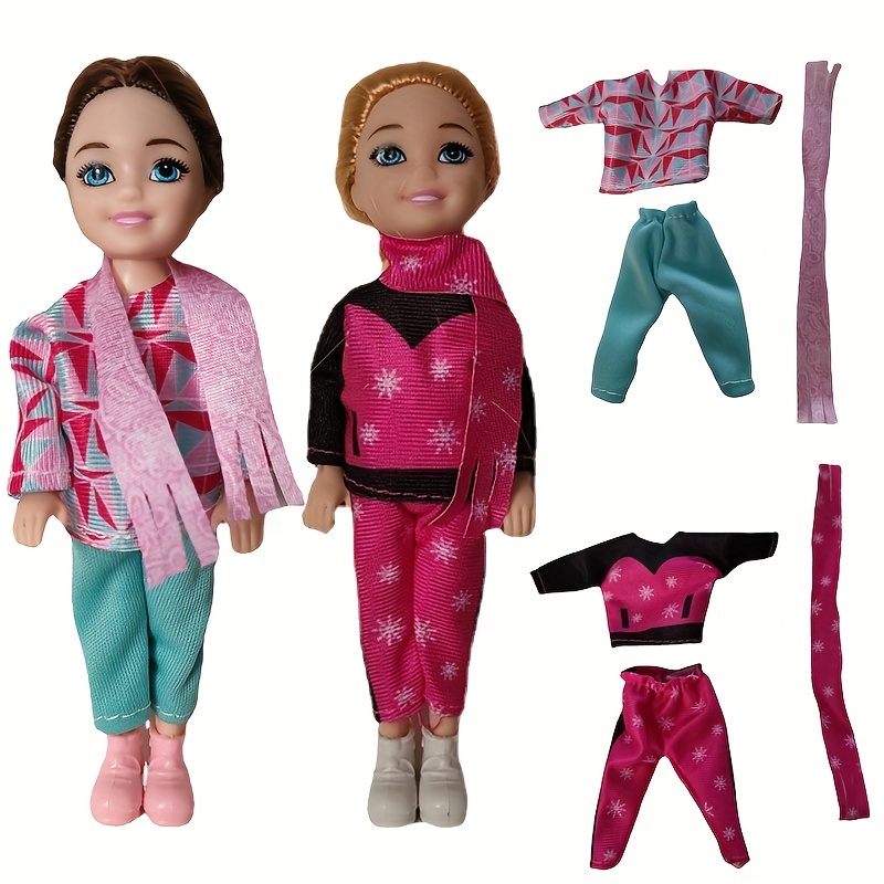 Toys Doll Clothes And Accessories Set For Barbie Doll,fashion Mini