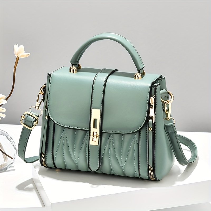 Trendy Flap Handbag - Temu