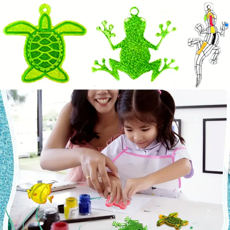 3pcs Epoxy Resin Animal Pendant Silicone Molds Set Super Shiny Tortoise  Lizard For Frog Shape Keychain Resin Molds Diy Epoxy Resin Silicone Mold, Free Shipping For New Users