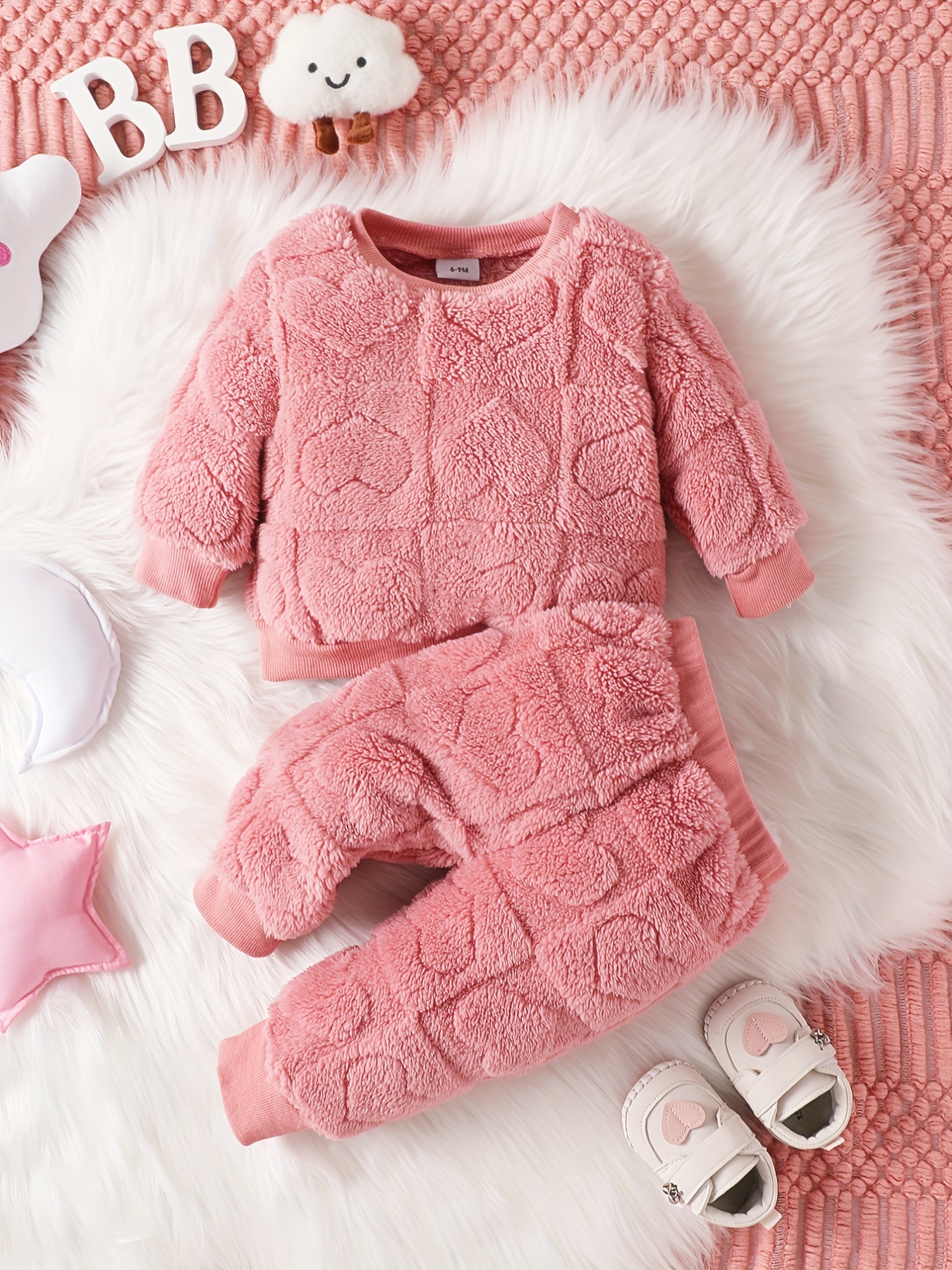 Kids Fleece Fall Winter Warm Leggings Baby Girl's Cute - Temu Canada