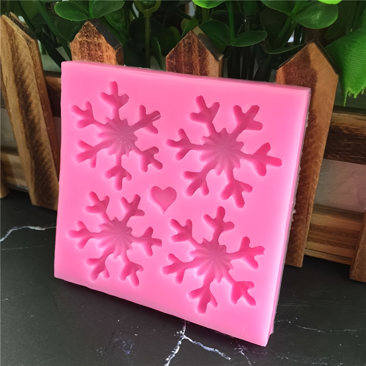 Giant Pink Cookie Mold - Giant Biscuit Silicone For Craft Art and