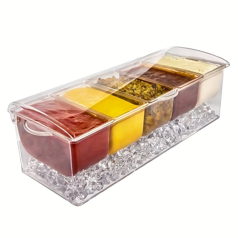 Summer Essential Condiment Server - Perfect For Parties, Weddings