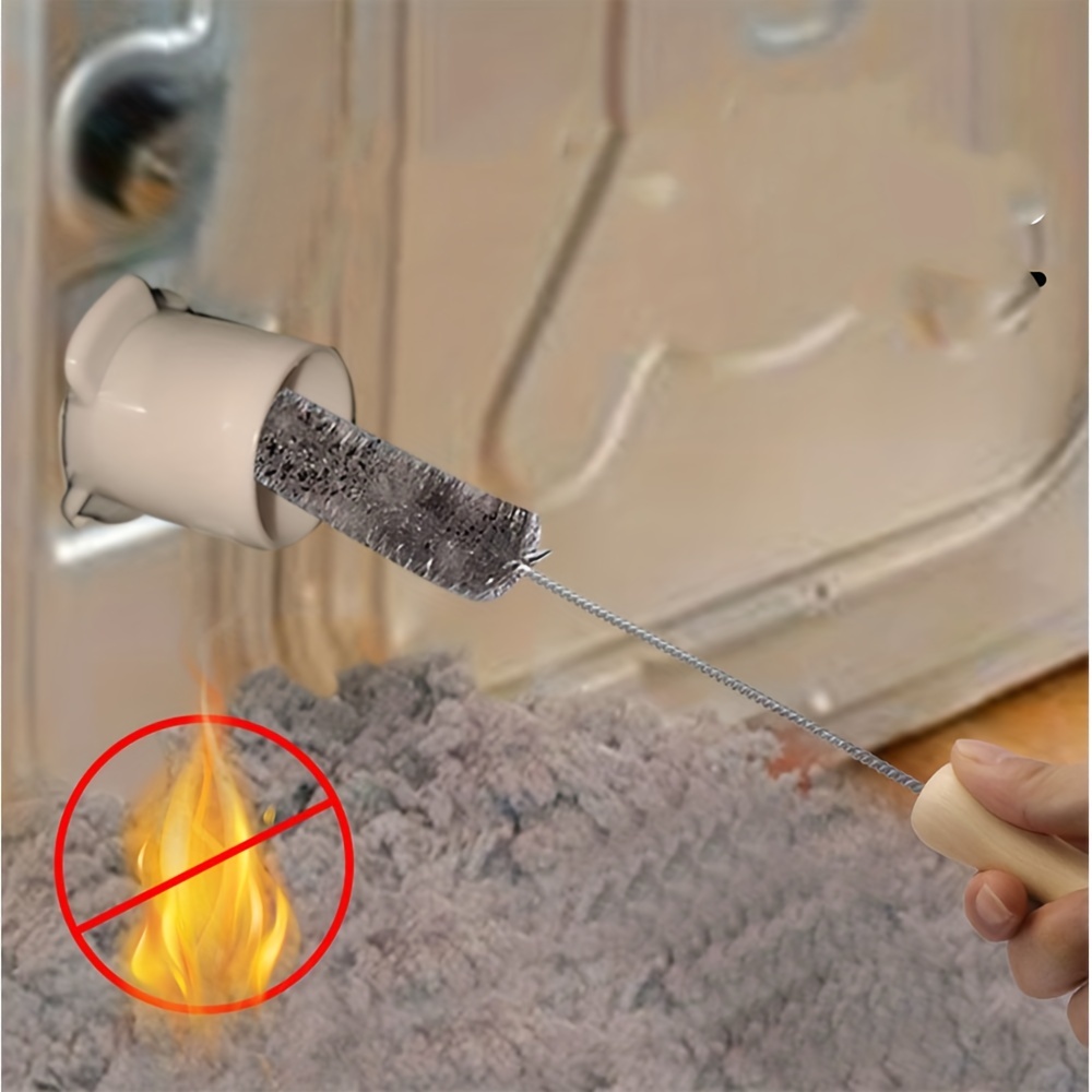 1pc Dryer Vent Cleaner Kit Lint Remover Brush, Long Flexible