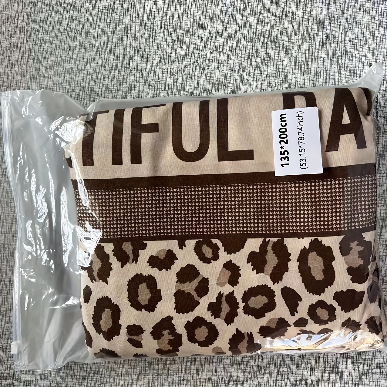 1 Set Polyester Printed Leopard Bedding Duvet Cover Pillowcase 2/3pcs Set