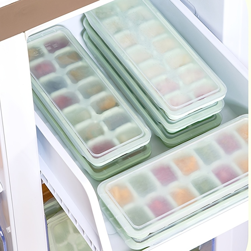 Household Ice Cube Mold Ice Box Baby Food Ice Mold Food - Temu United Arab  Emirates