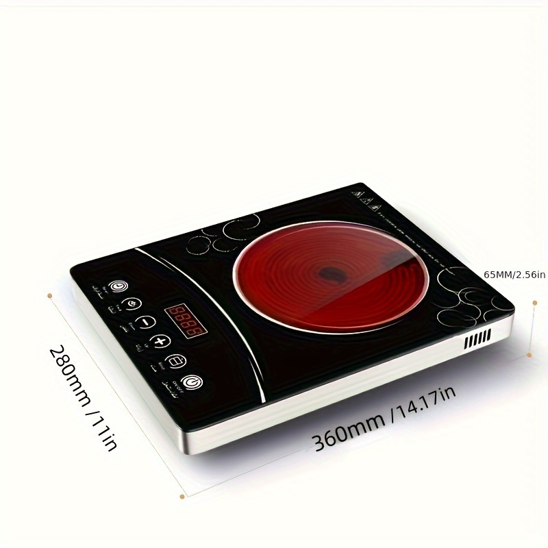 Electric Cooktop Portable Stove, Electric Hot Plate Single Burner