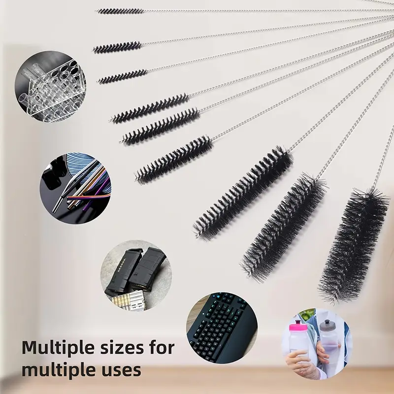 Tube Cleaning Brushes: Perfect For Lab Tubes, Auto Parts, Bottles & Pipes!  - Temu