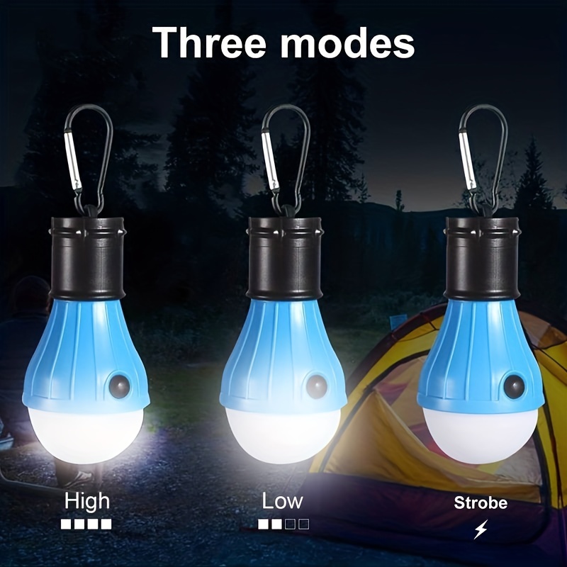 1pc/2pcs 80W Led Bombilla Exterior De Camping Lámpara De - Temu