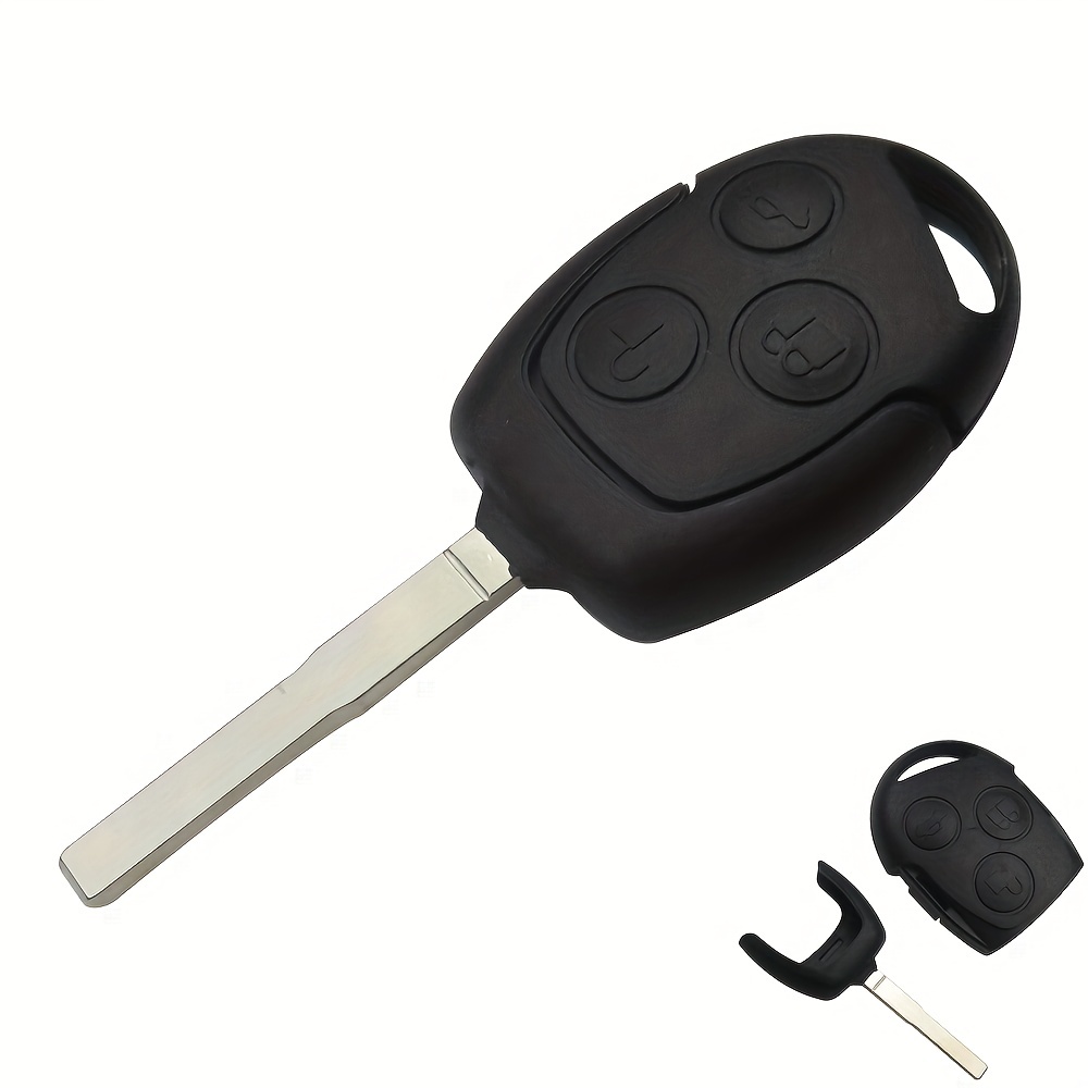 Dandkey-funda de repuesto para mando a distancia de coche, carcasa de llave  sin llave modificada para Ford Mondeo Focus Fiesta 2013, 3 botones Fob  HU101 Blade - AliExpress