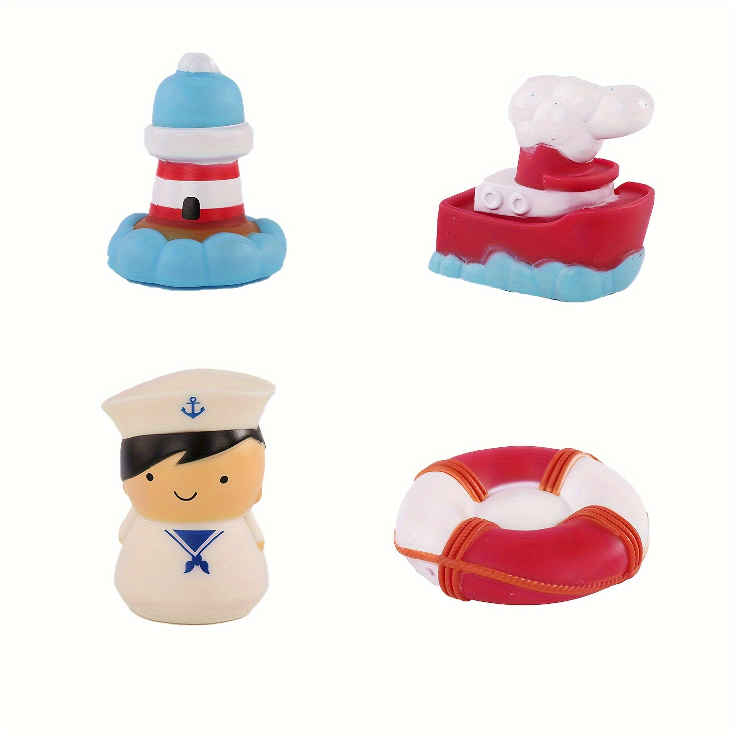 Bath Toys ( Marine Animal Toys) Light Up Floating Rubber - Temu