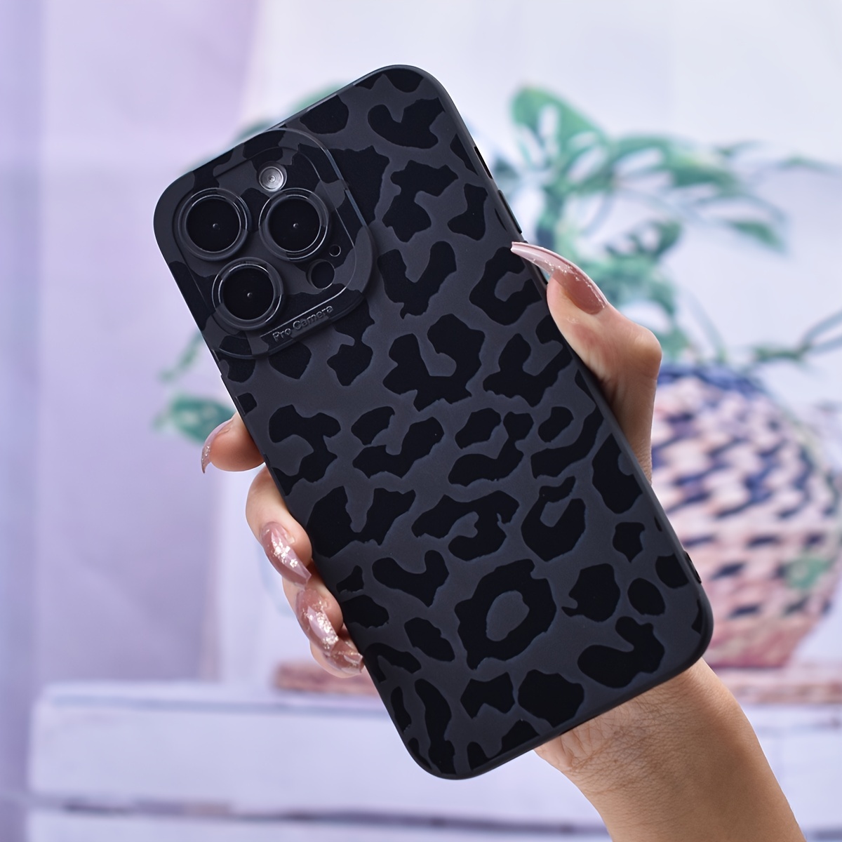 leopard design camera lens phone protective case for apple iphone 14 13 12 11 pro max xs x xr 8 7 plus mini se 2020 details 3