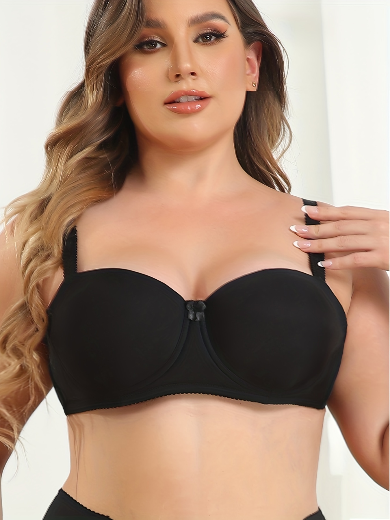 Multiway Women Sexy Bras Adjustable Plus Size Push Up Silicone