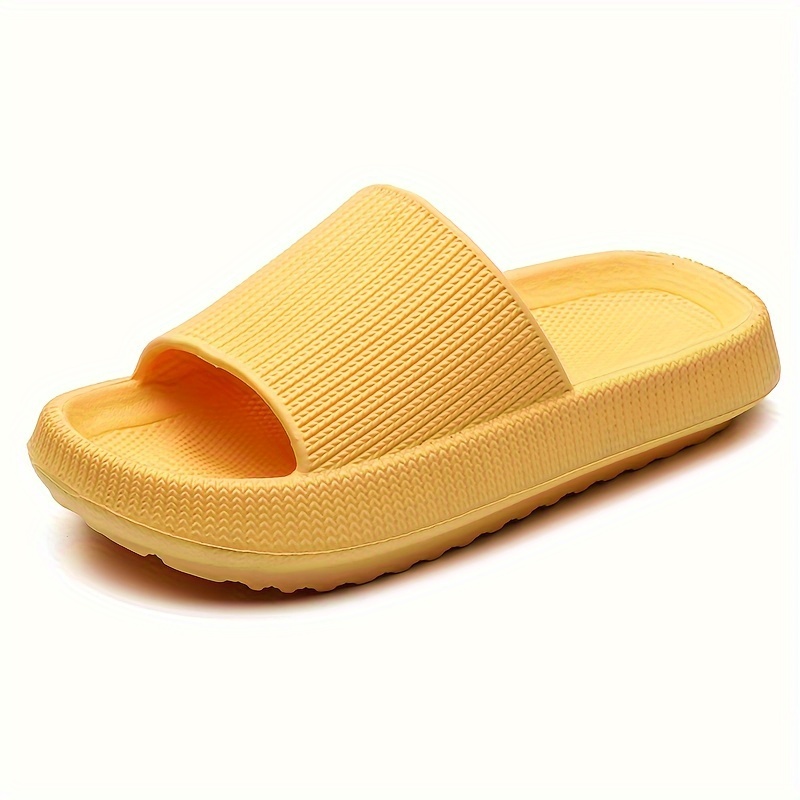 Mens Solid Eva Slides Casual Non Slip Slippers Open Toe Shoes Indoor  Outdoor Beach Shower, Quick & Secure Online Checkout