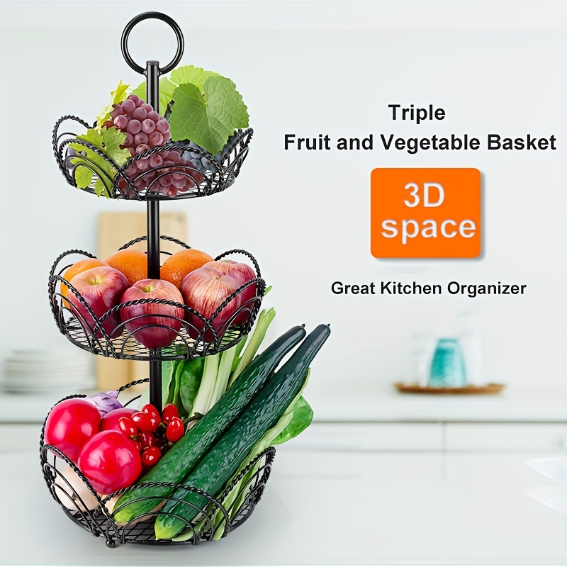 A Home Metal Fruit and Vegetable Storage A Home