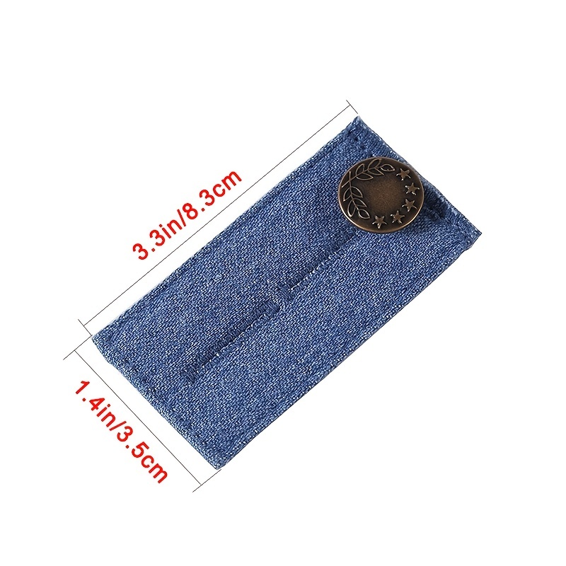 Women's Elastic Waist Extender Adjustable Pants Button Extender Decorative  Accessories - Temu