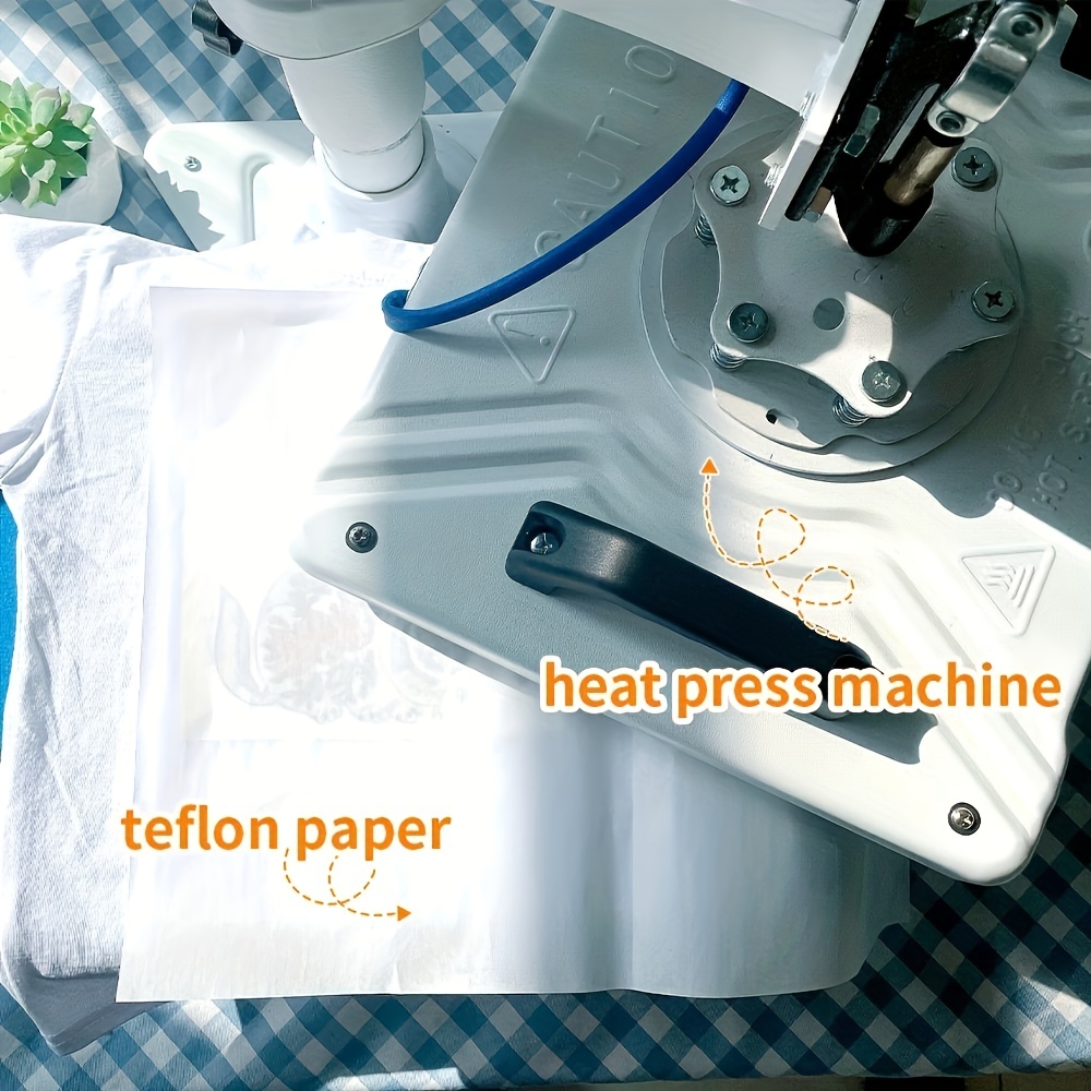 20 Sheets A3 Transfer Heat Transfer Double Sided Matte Thermal Teflon Paper  Heat Press Silicone Paper Roasting Picture Machine Teflon Paper