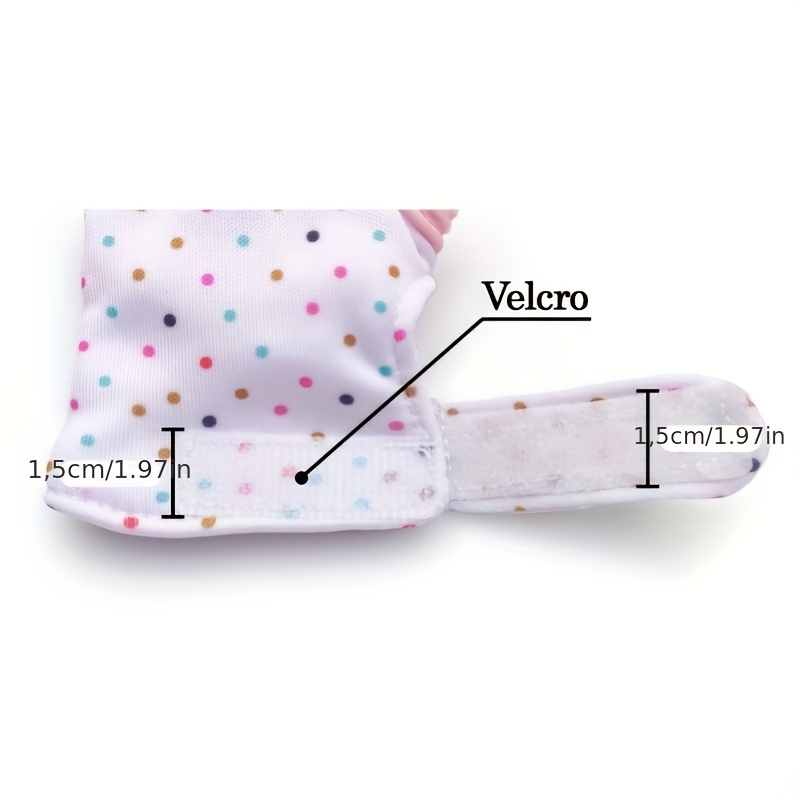 Baby Teether Gloves Anti-bite Silicone Molar Sound Toy