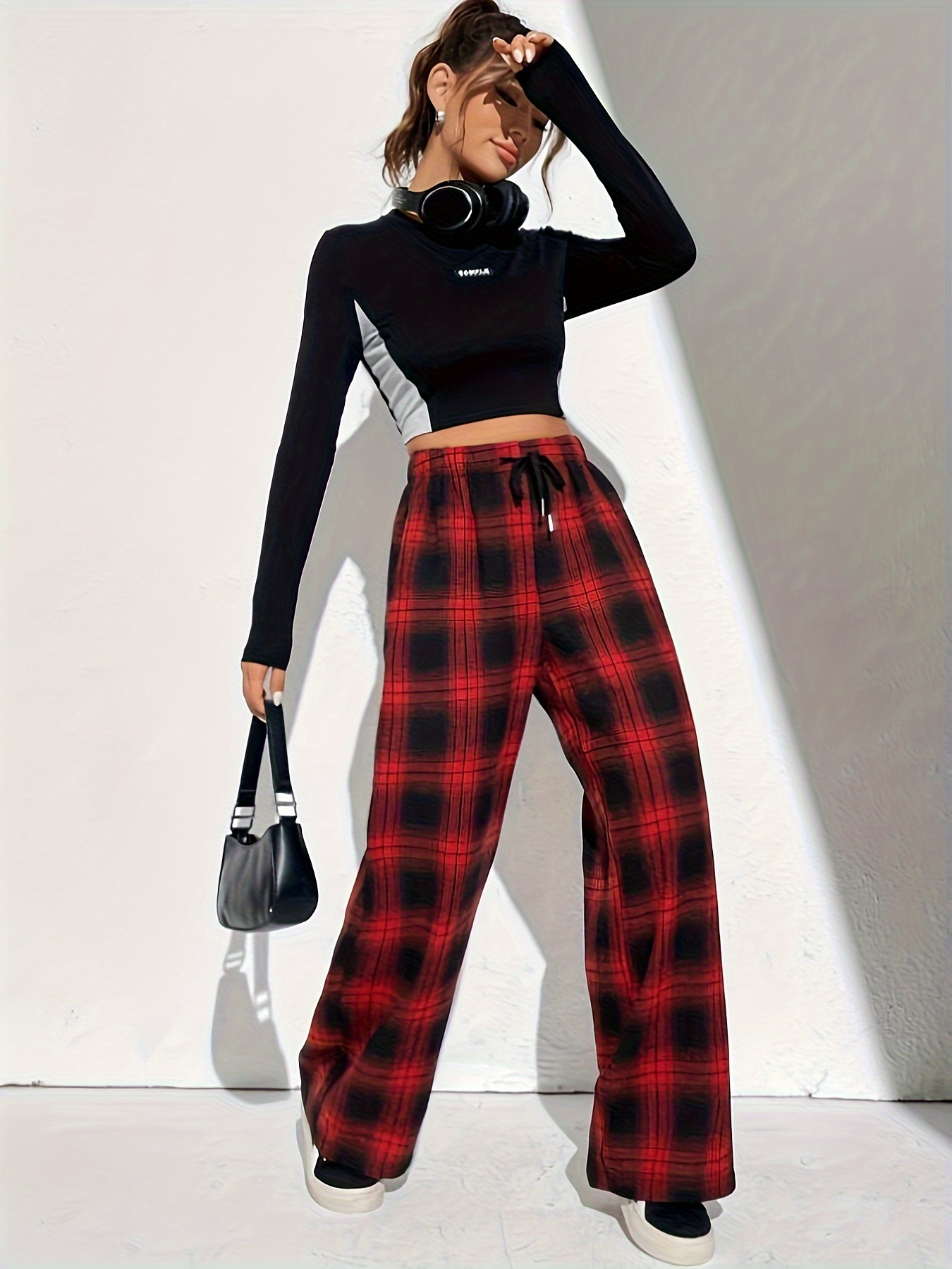 Red plaid pants – The best products with free shipping