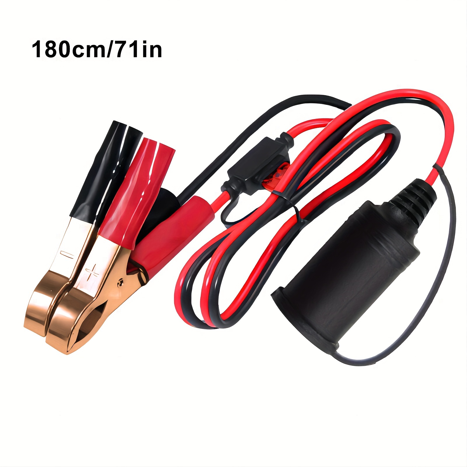 CHARGEUR TELEPHONE Clip-On allume-cigare batterie Pince crocodile  connecteur 12V Pompe batterie de voiture TZZ80628666_pocket - Cdiscount  Téléphonie