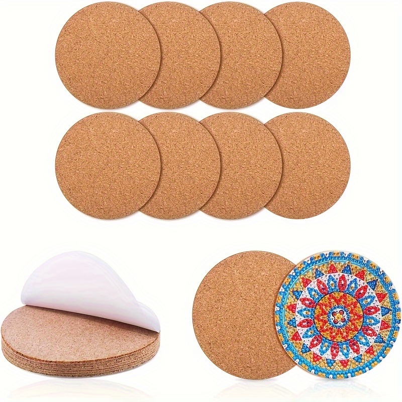 Adhesive Backed Cork for Coasters Cork Sheets Cork Squares Cork for  Coasters Adhesive Cork Adhesive Backed Cork 