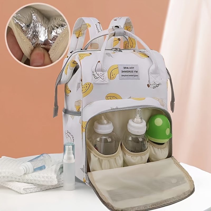 Large Capacity Diaper Bag Universal Baby Stroller Bag Multi - Temu