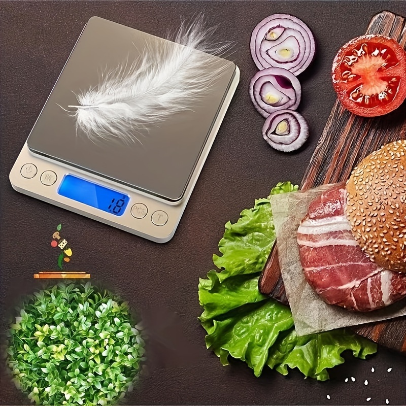 Mini Báscula Cocina Pantalla Lcd Báscula Digital Alimentos - Temu