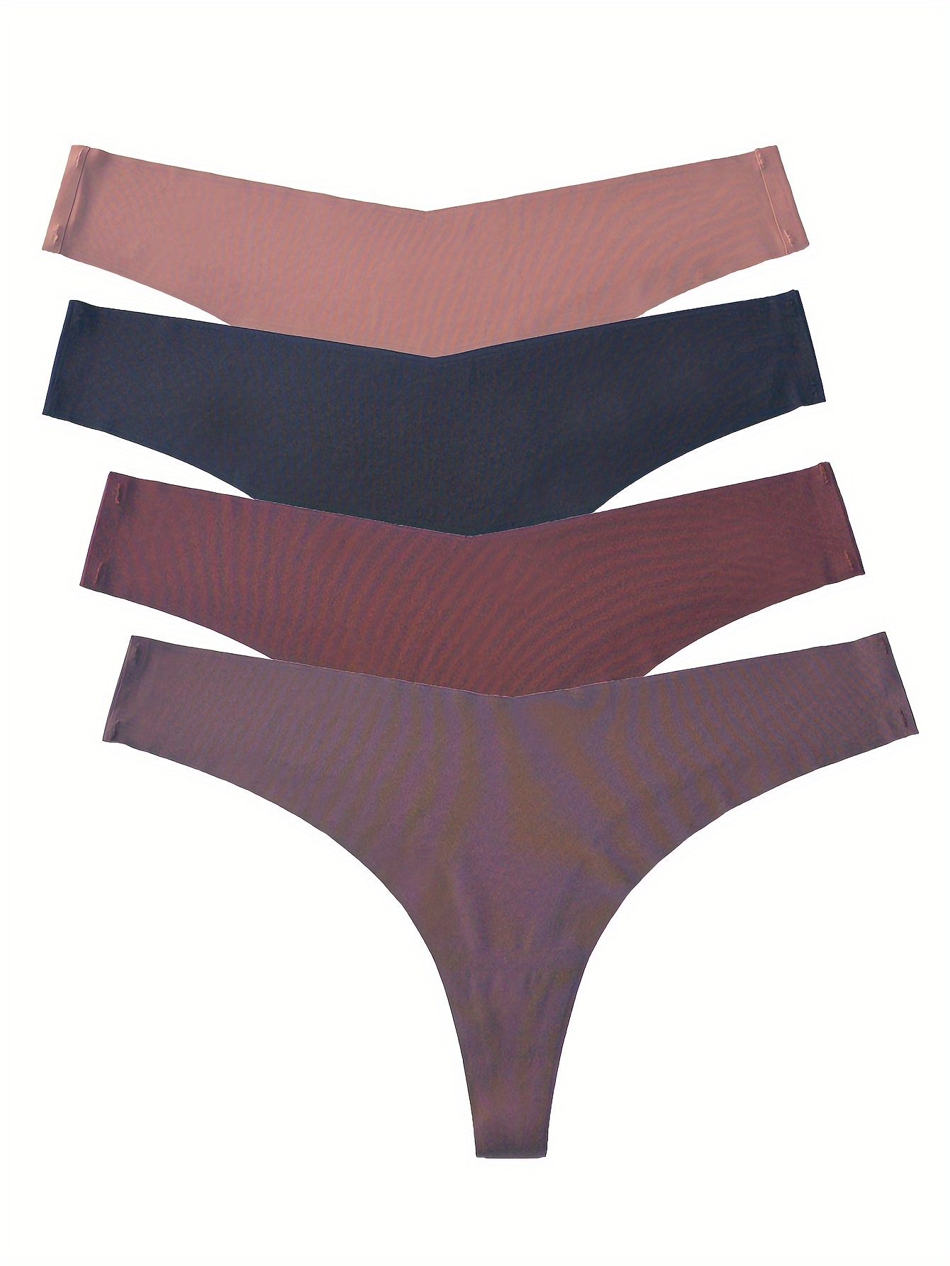 Women's Sports Panties Underwear Seamless Thong Low Waist - Temu Canada