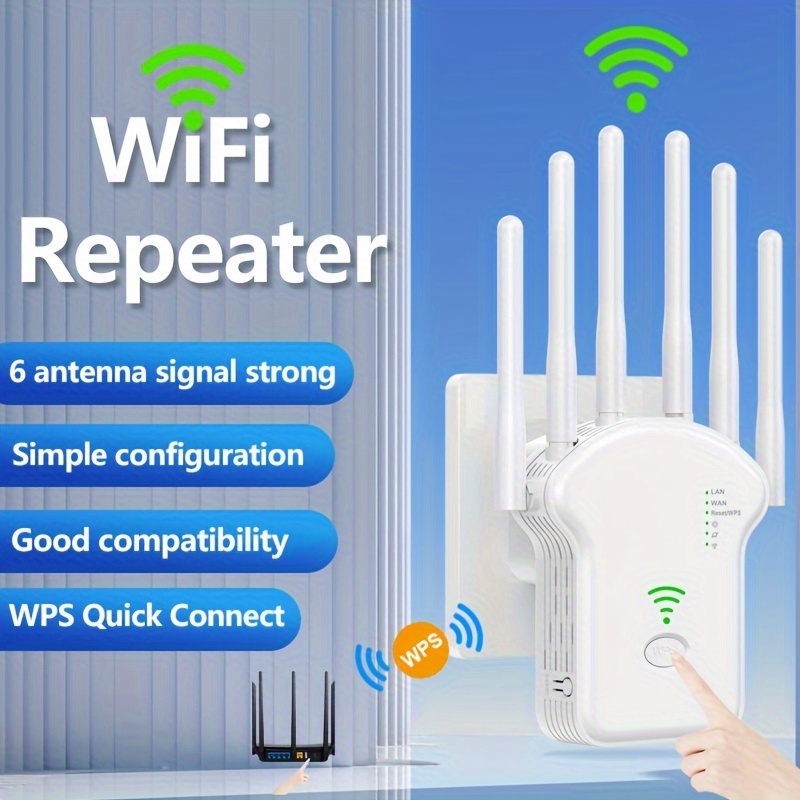 Urant U13wifi Extender Dual Band Wifi Enhancer Wifi Repeater - Temu
