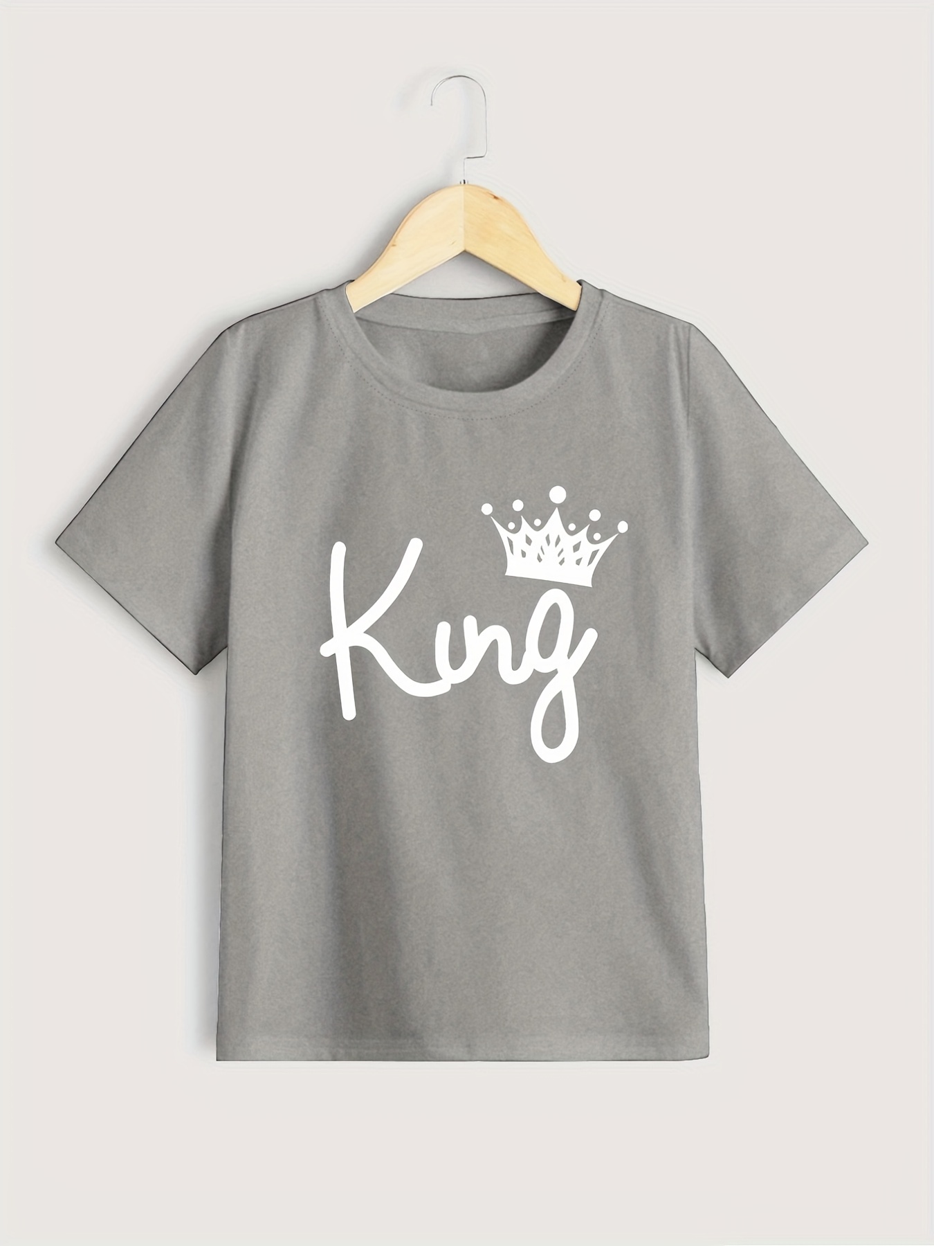  Crown - Camiseta de manga corta para niña de 6 años, Rosado :  Ropa, Zapatos y Joyería