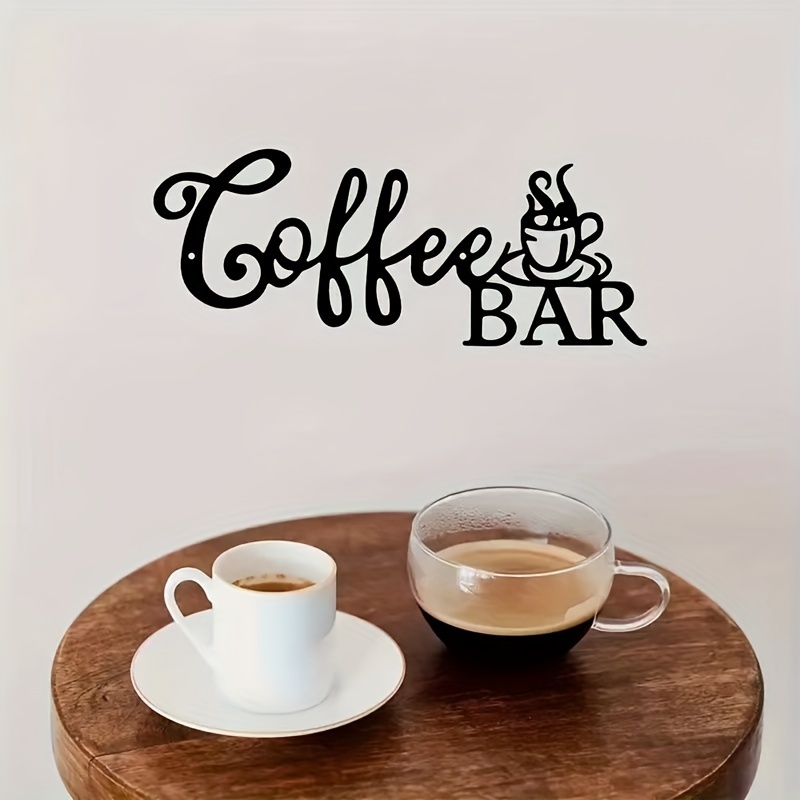 Spilled coffee Floating Coffee Cup decor, 3d printed, 3d printed coffee  cart decor, coffee bar, coffee lovers