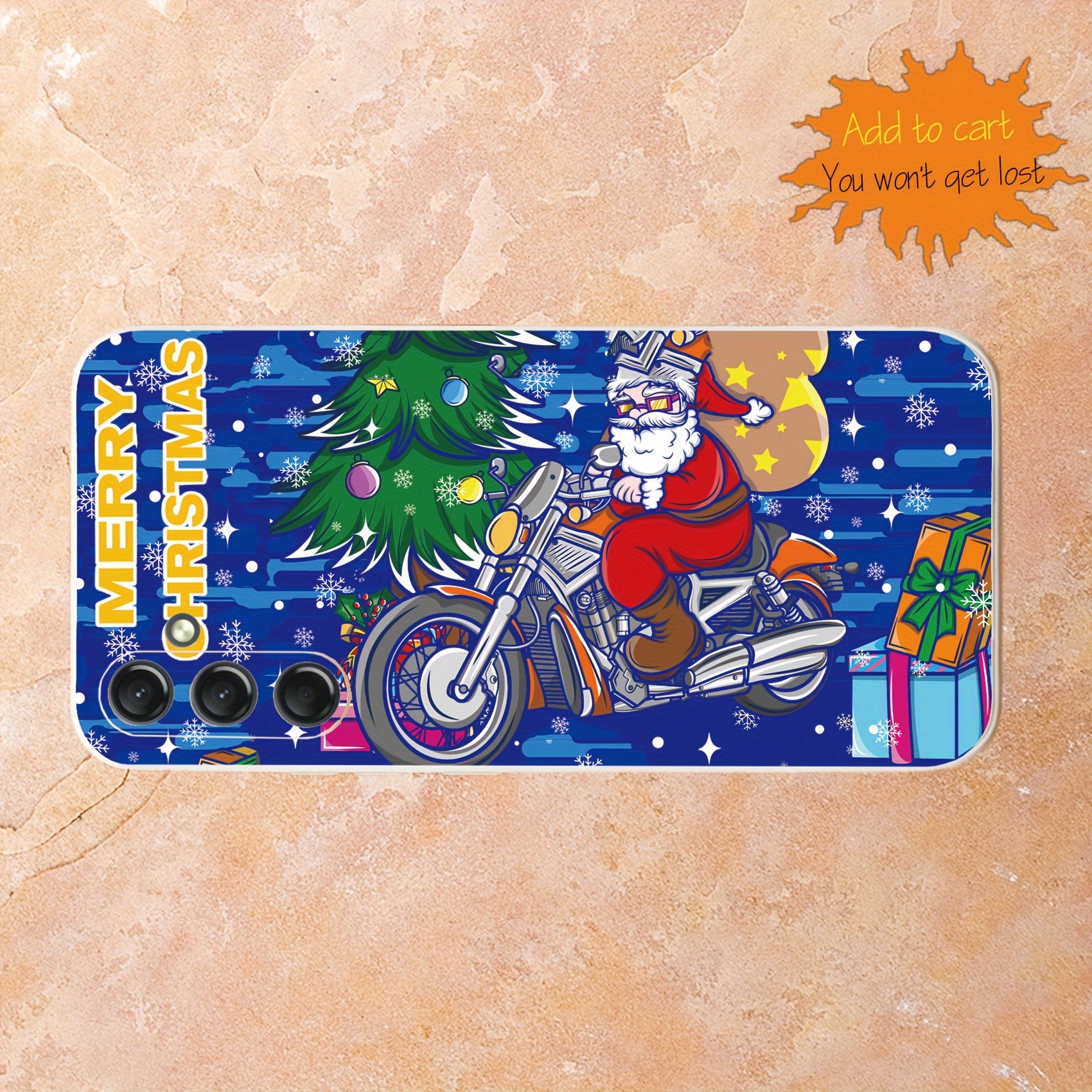 Diseño Patrón Feliz Navidad/papá Noel Funda Protectora X5 - Temu