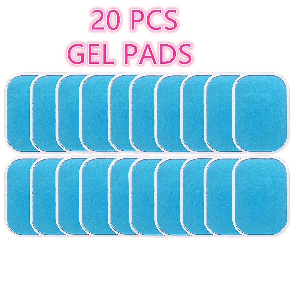 Replacement Gel Pads for Electric Abs Muscle Stimulator Devices, 15Pcs Abs  Stimulator Training Replacement Gel Sheet Pads for Abdominal Muscle  Trainer, Accessory for Ab Workout Toning Belt 