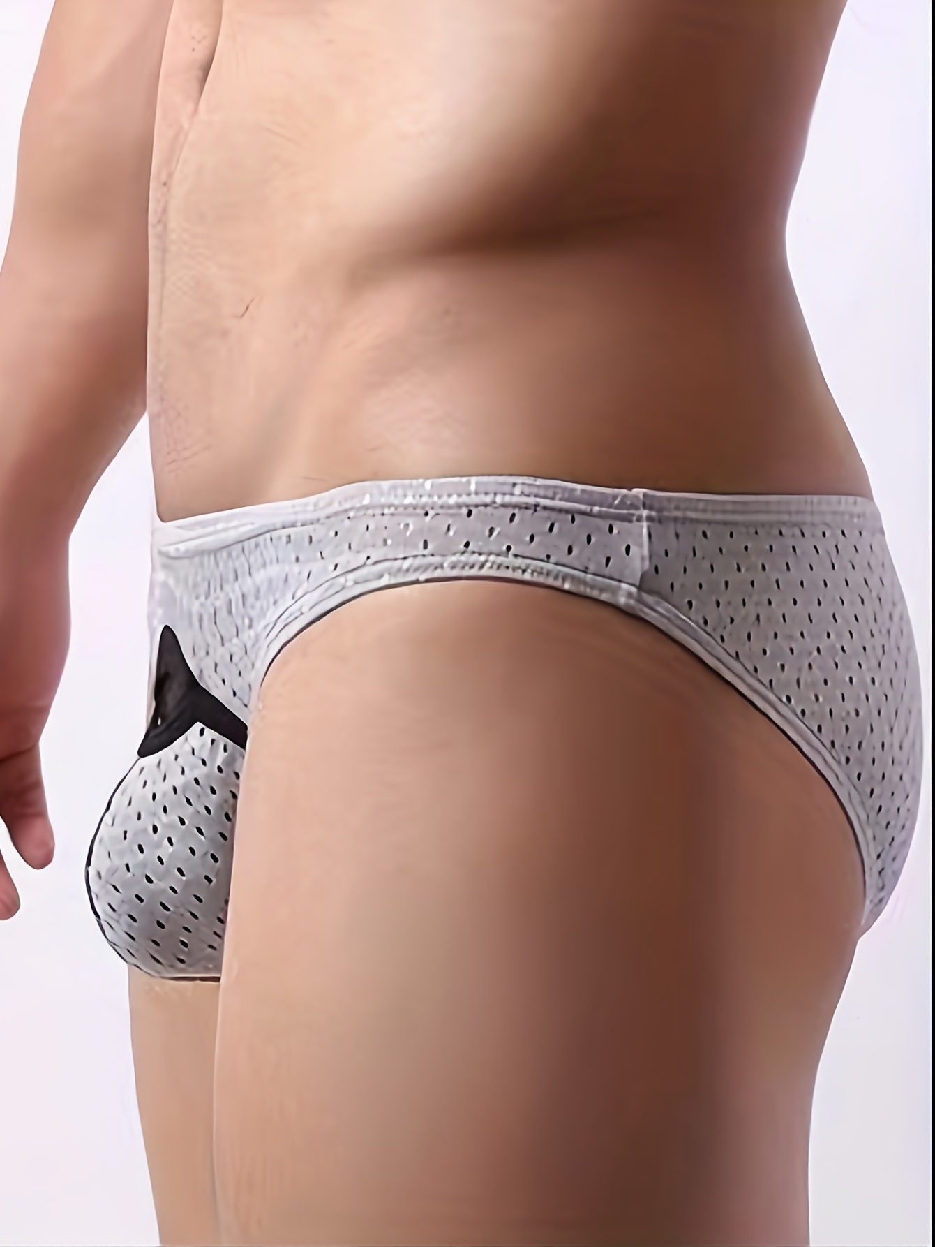 Limited Edition Mens Lace Pouch Skimpy French Knickers in