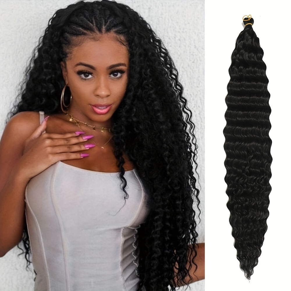 Deep Wave Weave Crochet Hair Wave Crochet Hair Natural Soft - Temu