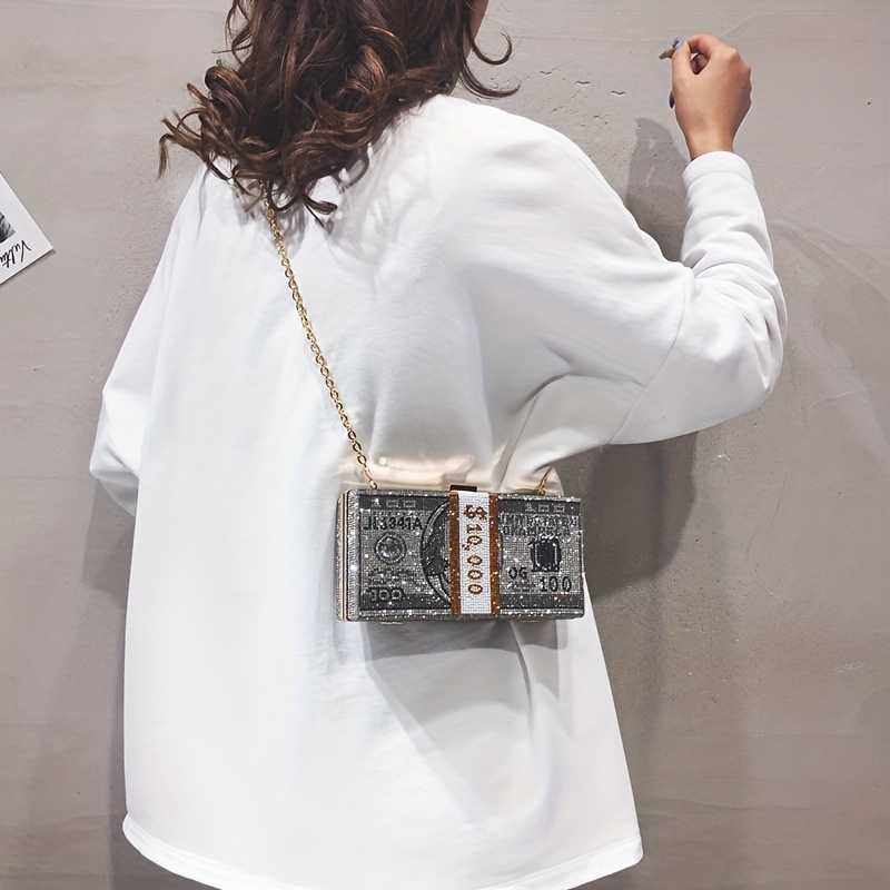 Luxy Moon Clear Acrylic Box Evening Bag Women Summer Handle Clutch Purses