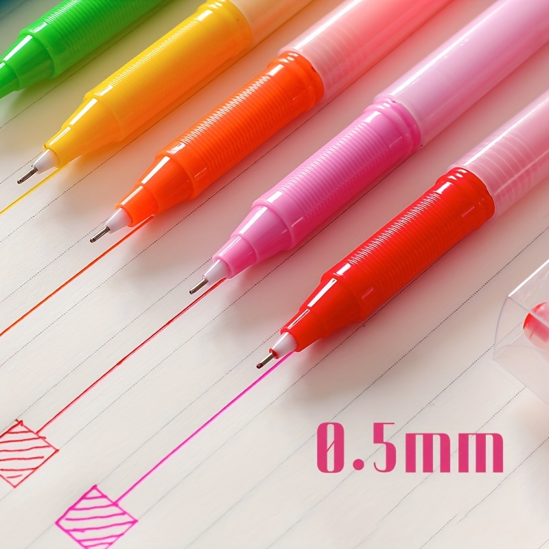 Aihao Drawing Gel Ink Pens Fine Point Gel Pens Morandi - Temu