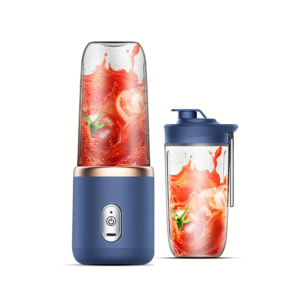 Vaeqozva - Batidora portátil, recargable por USB, batidora con popote,  batidos de proteínas, mini mezclador de frutas para el hogar, deporte,  oficina