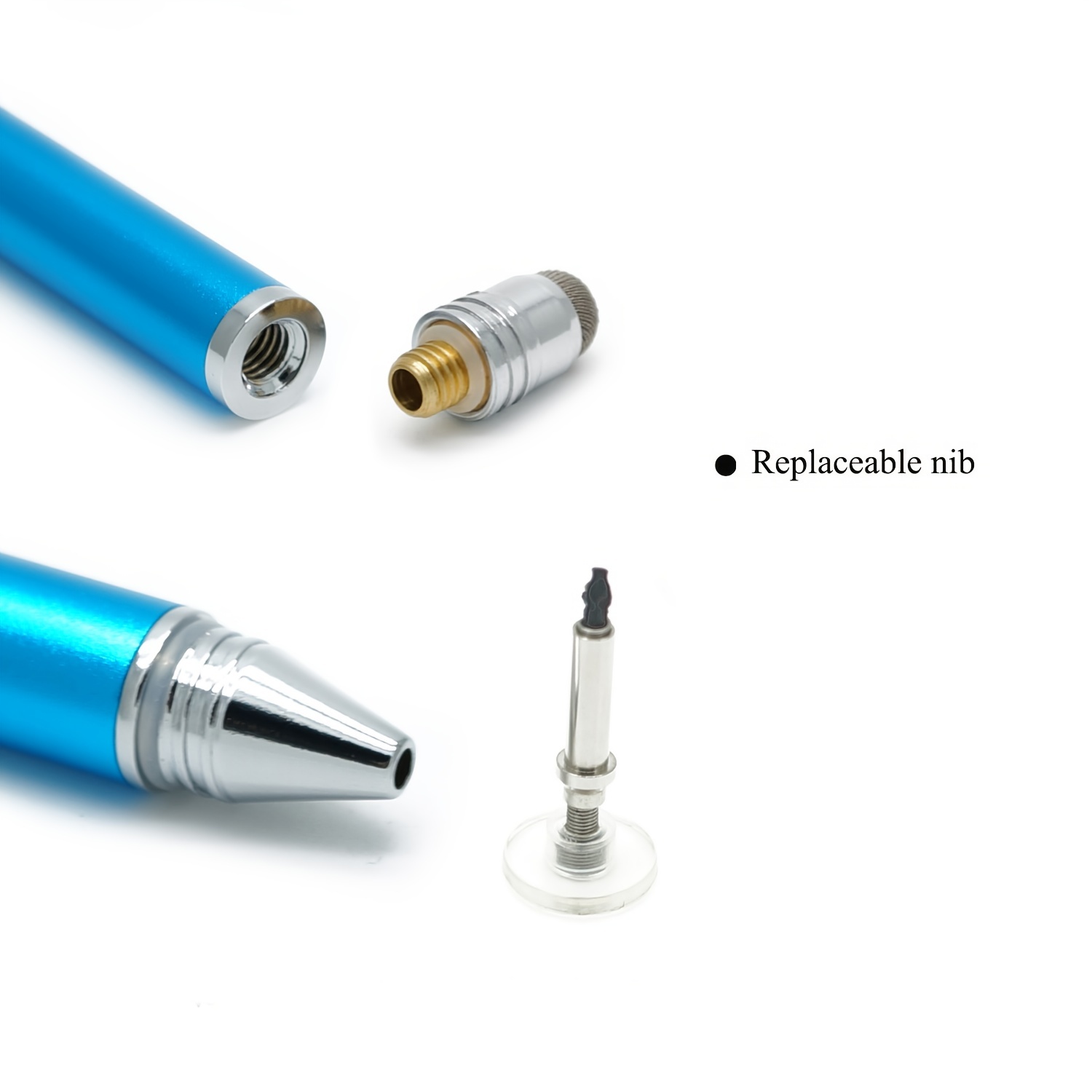 BUY 2in1 Stylus Pen, FinePoint Tip & Hybrid Fiber Tip