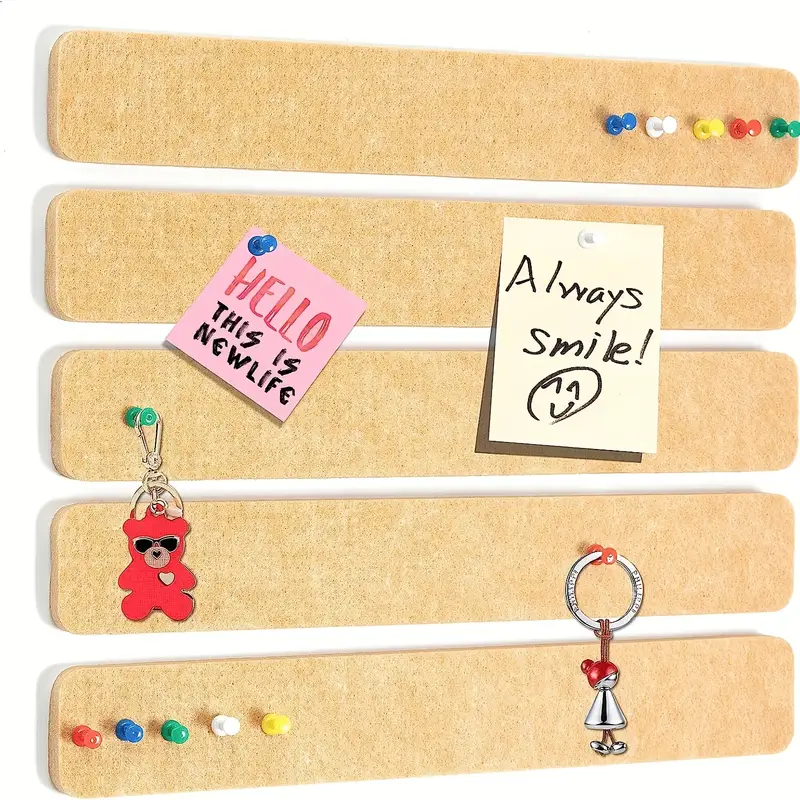 Felt Pin Board Bar Strips Bulletin Board For Bedrooms - Temu