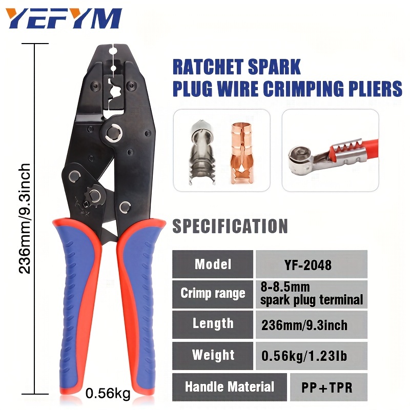 ACCEL Universal Heavy Duty Spark Plug Wire Crimping Tool