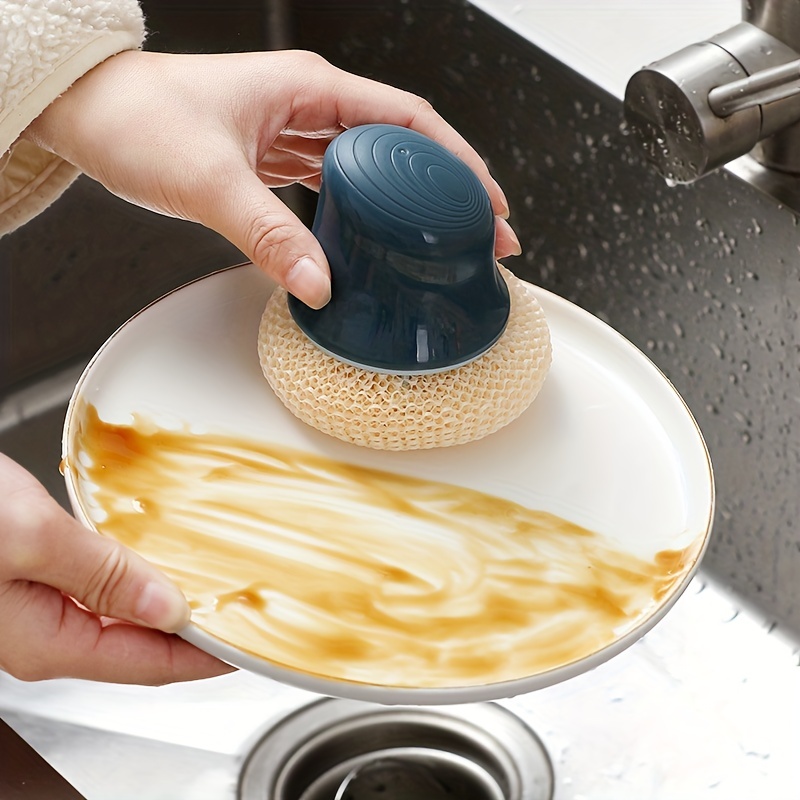 Cheap Long Handle Cleaning Brush Kitchen Easy Dish Washing