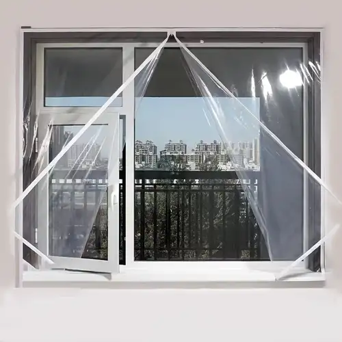 1 Stück Fenster-Isolierfolie Für Kaltabdichtung, Transparente