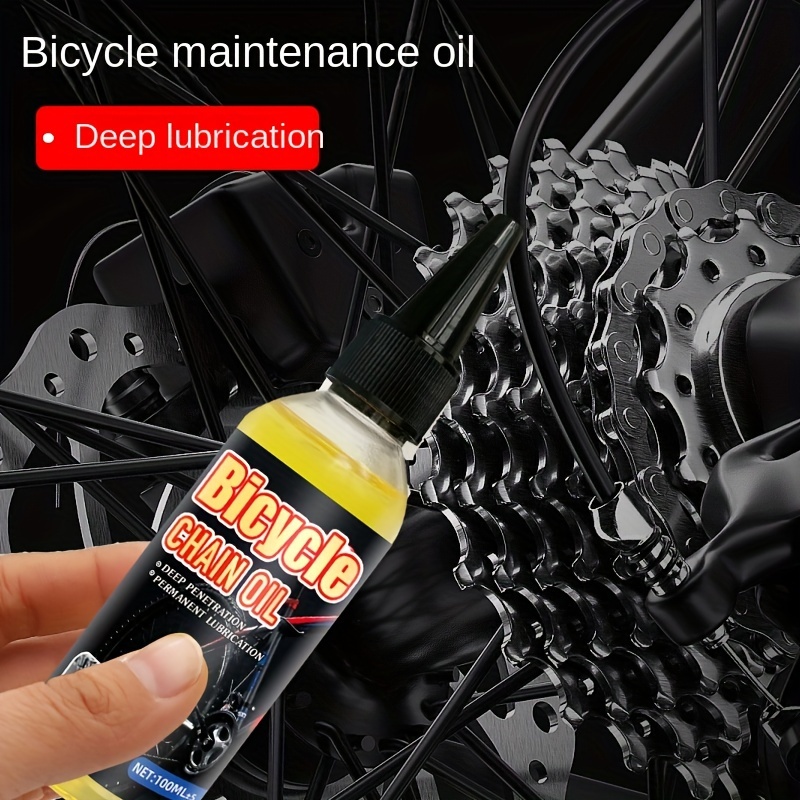 aceite para cadena bicicleta, lubricante para cadena montaña, aceite  limpieza protector lubricante, grasa limpiadora cadena lubricante para  bicicletas