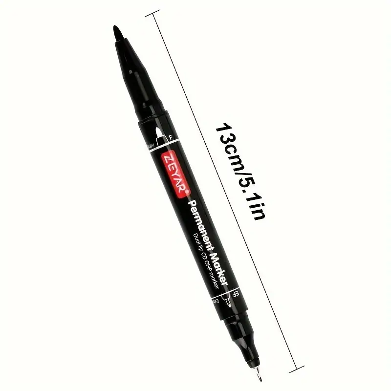 Twin Tip Permanent Markers Pure Color And Strong Safe And - Temu
