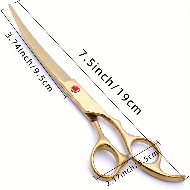 4pcs set pet scissors dog professional hair grooming kit thinning teeth scissor hair bending scissor hair cutting tool