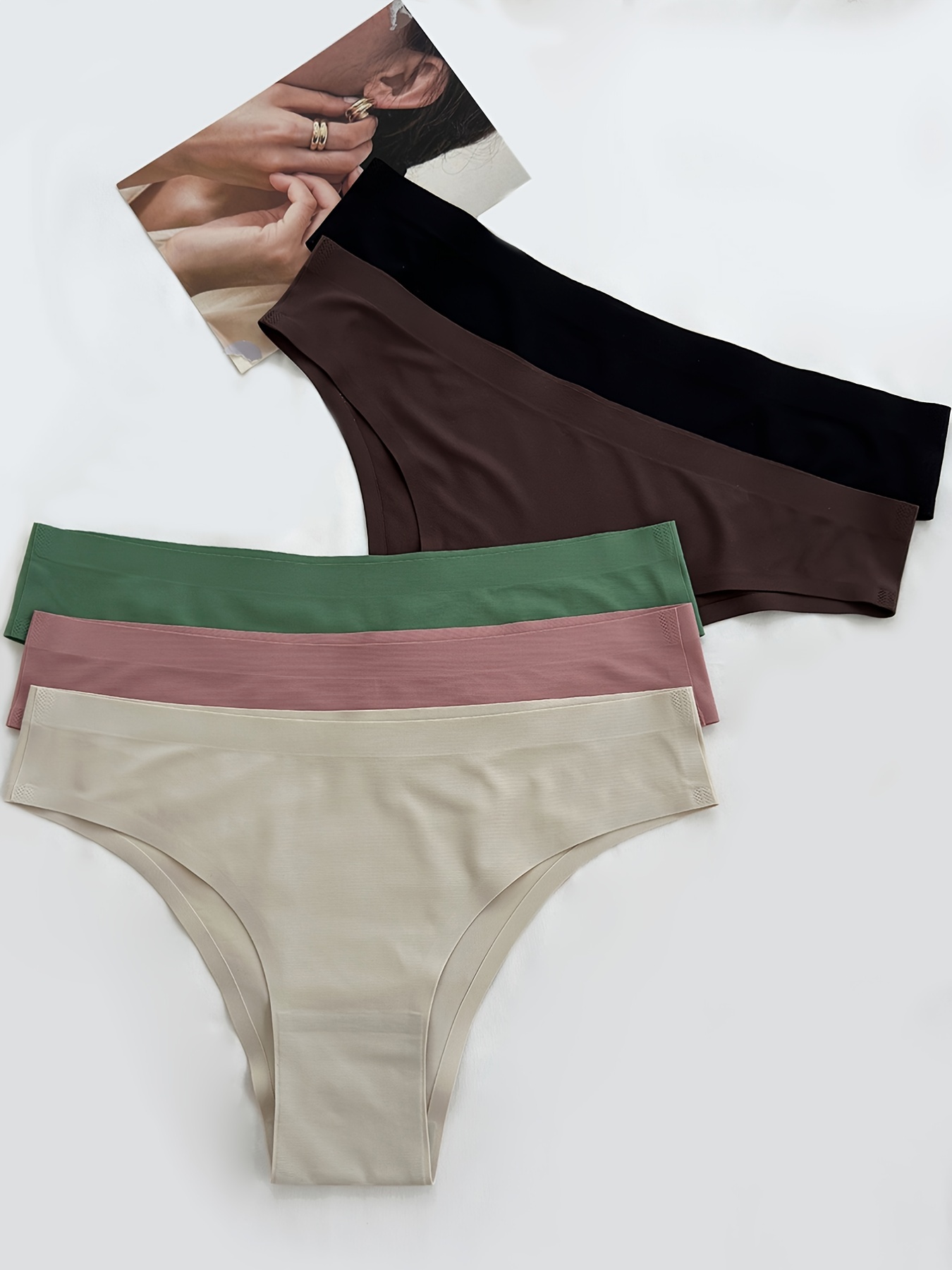 Women's 2-in-1 Pack Seamless Bikini Panty