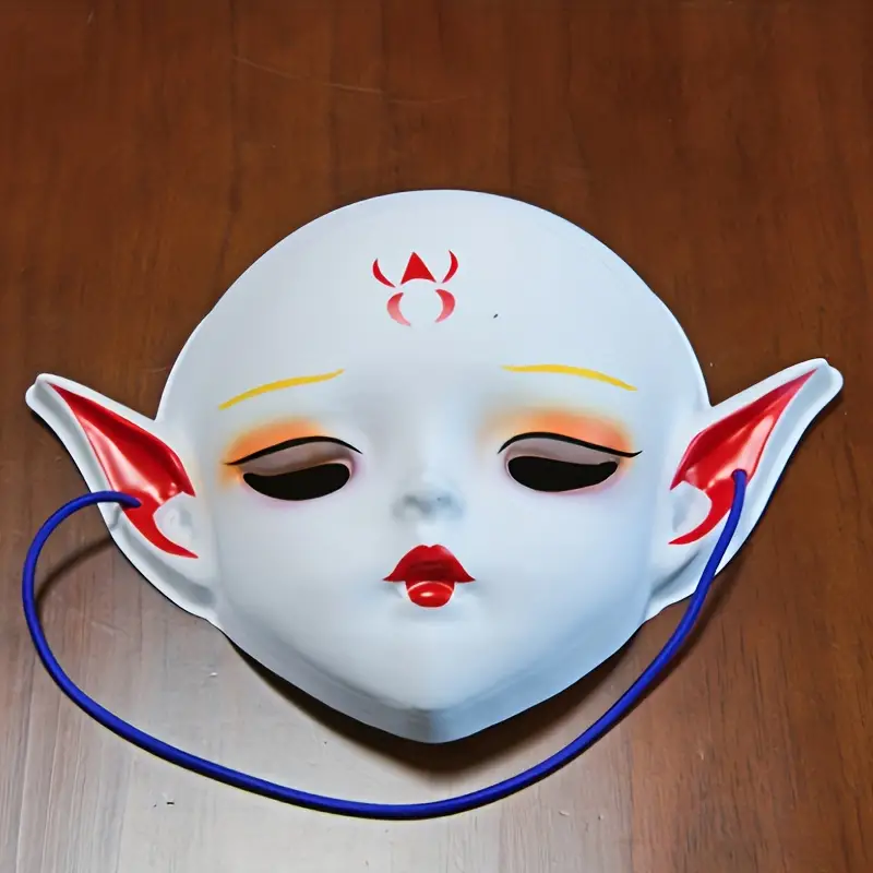Halloween Fantasy City Party Mask Halloween Deocrations - Temu
