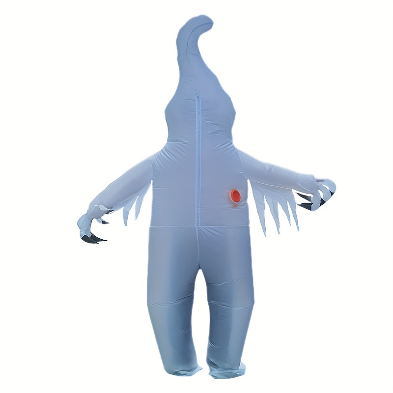 1pc, Ghost Inflatable Suit - Walking Ghost Makeup Dance Props for  Halloween, Graduation, and More - Includes Free Battery Box and Expanded  Clothing